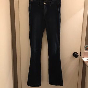 slim flare abercrombie and fitch jeans